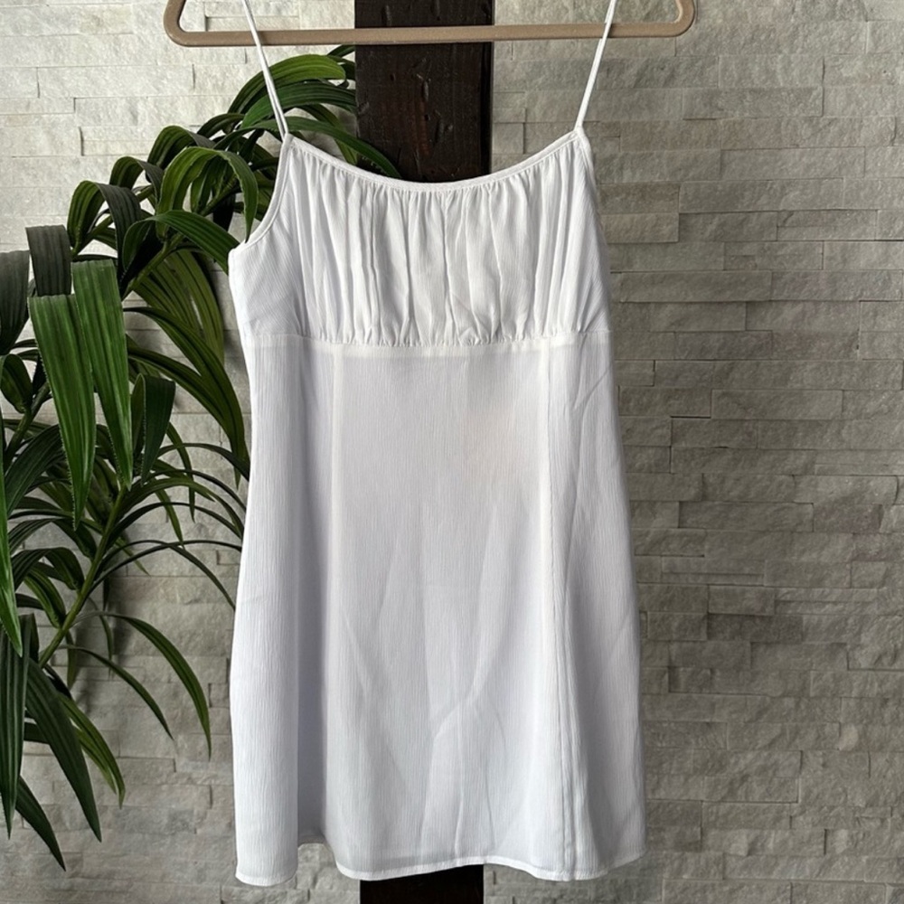 SUPERDOWN “Beverly” White Cami Dress Size Small New with Tags